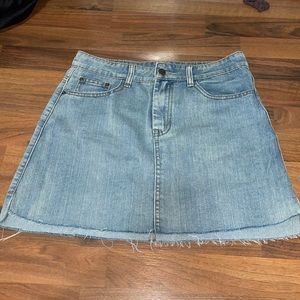 Boutique Denim Skirt